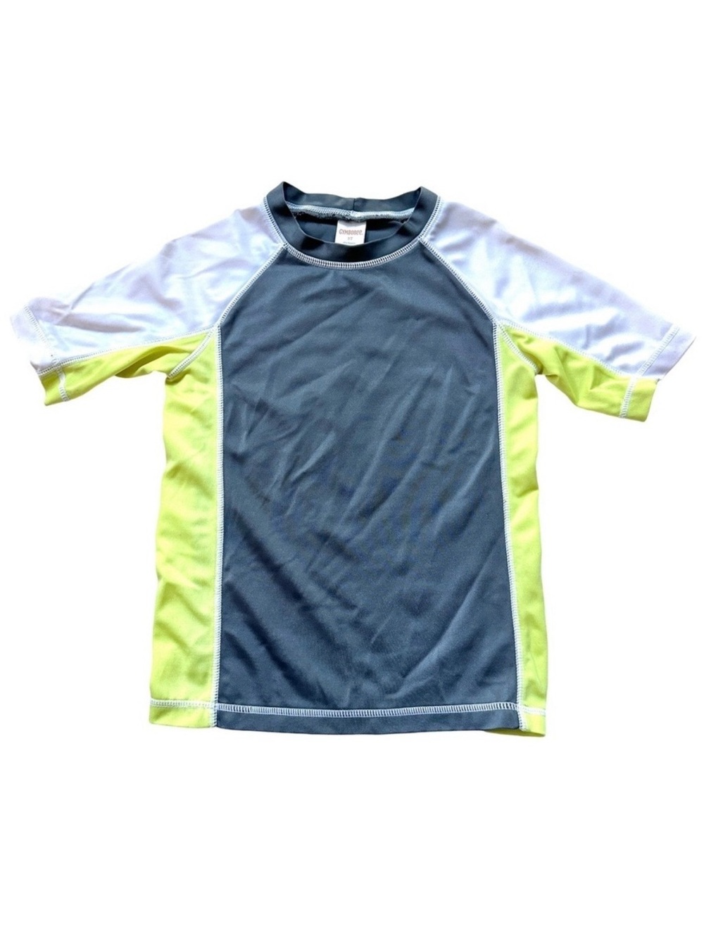 ⭐️ 5 for $25 GYMBOREE Kids Swim Rash Guard Gray & Yellow Size 5T